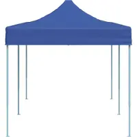 vidaXL Party-Zelt Blau 291 x 580 x 315 cm Oxford-Stoff