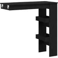 vidaXL Wand Bar Tisch 102 x 45 x 103,5 cm Holzwerkstoff