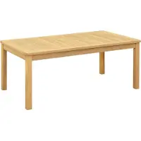 vidaXL Couchtisch Helles Akazienholz 110 x 60 x 45 cm