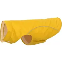 vidaXL Hunde Regenmantel mit Reflexstreifen Polyester Gelb 4XL