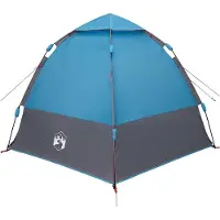 vidaXL Schnellmontagezelt mit Regenhaube für 4 Personen 4 Personen
