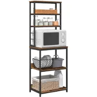 vidaXL Küchenregal Altholz 60 x 40 x 168 cm Holzwerkstoff