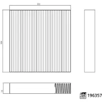 FEBI BILSTEIN Bilstein Filter, Innenraumluft 196357