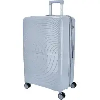 DYX 4 Rollen Trolley L 76 cm Paris hellgrau : hellgrau Farbe vom Hersteller: hellgrau