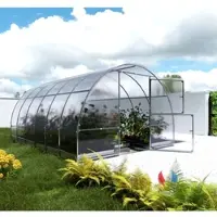 BAUMERA Gewächshaus KLASIKA EASY 3x4m (12m2) mit 6mm Polycarbonat (Rahmen aus Vierkantrohr)