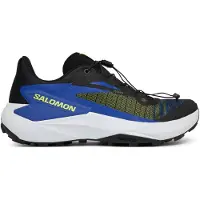 Salomon Herren Trailrunningschuhe SHOES GENESIS Black/Acid Lime/Bluing