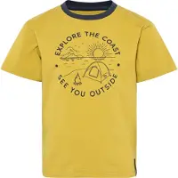 Didriksons Mynta, T-Shirt, Junior, gelb