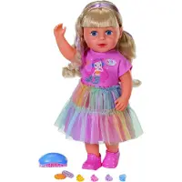 Baby Born Puppe m. Zubehör - Carla - 43 cm - - One Size - Puppen