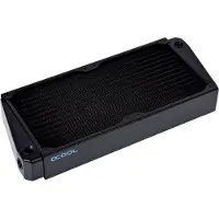 Alphacool 14245, Kühlkörper, Kupfer, Schwarz, 144 mm, 334 mm, 45 mm