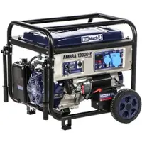BullMach AMBRA 13800 E - Benzin-Stromerzeuger auf Rädern mit AVR Max. Leistung 10 kW - 9 kW bei PRP 230V