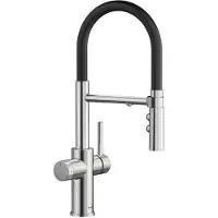 BLANCO Catris S - Küchenarmatur Wasserhahn mit Filterfunktion und flexiblem Arm, - Hochdruck - inkl.