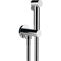 Sapho Wandventil mit Handbrause und Sicherheitssperre, rund, Chrom