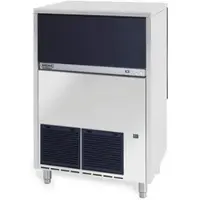 Brema Eiswürfelbereiter als Kegeleiserzeuger Eisproduktion: ca. 85 kg / 24 Stunden Luftkühlung R290, 890 W 738x600 mmx920 mm