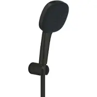 GROHE Schwarzer Matt Duschkopf mit Silikon ABS