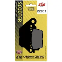 SBS Hi-tech Street 226ct Carbon Keramik-bremsbeläge