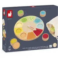 Janod sensorisches Spielzeug - Memo-Rad für Kinder