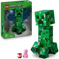 LEGO Minecraft Der Creeper, Konstruktionsspielzeug, Bewegliche Figur, 665 Teile, Ab 10 Jahren
