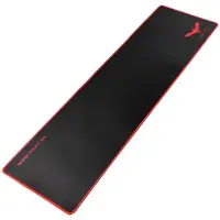 Havit HV-MP830, Schwarz, Rot, Einfarbig, Gummi, Anti-Rutsch-Basis, Gaming-Mauspad