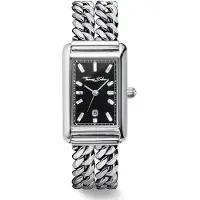 Thomas Sabo Damenuhr Bold Elegance silber/schwarz WA 0453-201-203