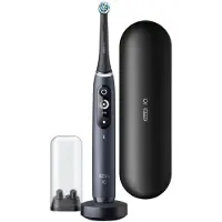 Oral-B iO 4210201363026, Erwachsener, Rotierende Zahnbürste, Tägliche Pflege, Tiefenreinigung, Zahnfleischpflege, Sensibel, Whitening, Schwarz, Schwarz, Rund