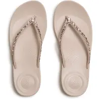Original Brands FitFlop FitFlop Iqushion Multi-Crystal Ergonomic Flip-Flops ROSA 39