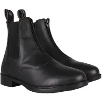 QHP Leder Stiefelette Manilla