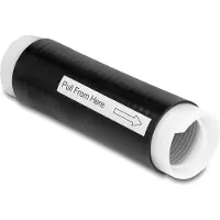 DeLOCK Kaltschrumpfschlauch 35 mm x 130 mm 2 Stück schwarz