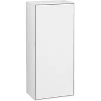 Villeroy & Boch V&B Seitenschrank Wandbeleuchtung Finion 41,8x93,6x27cm, Anschl li, glo wh. Lac