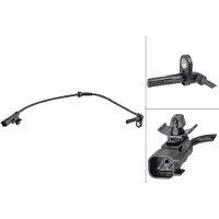 A.B.S. . Sensor Raddrehzahl Hinten Rechts für OPEL Karl (C16) 32279
