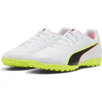 Puma KING 20 PLAY TT WHITE-GLOWING RED-YELLOW 44