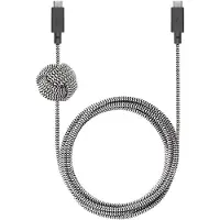 Native Union Anchor, 1,8 m, USB C, USB C, Schwarz, Weiß