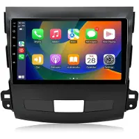 AWESAFE 9'' Android13 6+128G carplay GPS WIFI BT 8core DAB Autoradio 4GSIM für Mitsubishi Outlander 2006-2011 RDS FM