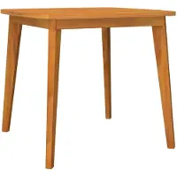 Syfax Gartentisch 85x85x75 cm Massivholz Akazie