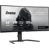 Iiyama GCB3482WQSU-B1, 86,4 cm (34"), 3440 x 1440 Pixel, UltraWide Quad HD, LED, 0,6 ms, Schwarz