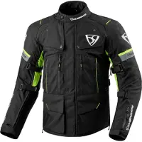 MUGENRACE T-Uno wasserdichte Motorrad Textiljacke, schwarz/gelb, XL