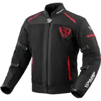 MUGENRACE Fuggire-A Schwarz Rot Textiljacke Größe M
