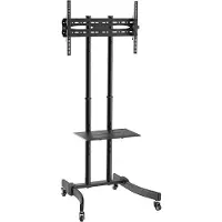 Logilink BP0026, Multimedia-Wagen, Schwarz, Flachbildschirm, 40 kg, 94 cm (37"), 177,8 cm (70")