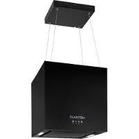 Klarstein Kronleuchter Inselhaube - Dunstabzugshaube Freihängend, Kronleuchter-Kochinsel, Dunstabzugshaube mit Filter, Inselhaube mit Umluft, Deckenmo