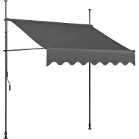 Garden Pleasure Klemmmarkise B300xH300 cm