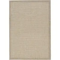 Carpetsale24 In & Outdoor Teppich Terrasse Balkon Küchenteppich Wetterfest Sisal Optik Flachgewebe Einfarbig mit Struktur, Grösse: 280x370 cm