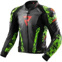 Rebelhorn Veloce Camo Motorrad Lederjacke