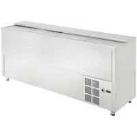 EURAST Edelstahl weinkühler ext-int 4 türen 580 liter - 2000x550x850 mm - 400 W 230/1V - 74712509