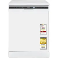 Exquisit Geschirrspüler 60 cm, Unterbaufähig, EEK: C, 12 Maßgedecke, Automatische Türöffnung, Startzeitvorwahl, 11 Liter, GSP6314-030C weiss