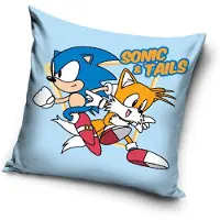 Procos Sonic Schwänze der Igel Kissenbezug 40x40 cm