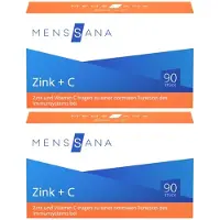 MensSana Zink+C Lutschtabletten 2x 2x90 St