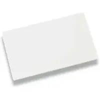 Louis Tellier - PE HD 500 Schneidebrett - weiß - 400 x 300 x 20 mm
