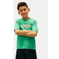 Tommy Hilfiger T-Shirt KB0KB10267 Grün Regular Fit