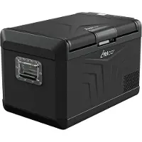 Arkas GCX37 Black Kompressor Kühlbox 37L – Auto & Camping Kühlschrank mit App-Steuerung, 12/24V & 230V