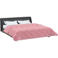 vidaXL Sommerdecke Rosa 200 x 240 cm Mikrofaser und Teddy-Fleece