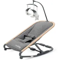NEW BABY Baby-Schaukelstuhl Snuggle NewBaby grau
